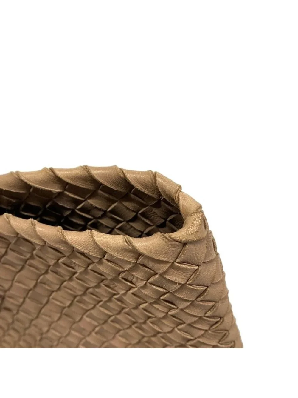 Bottega Veneta Tote Cabas PM Pink Beige Leather